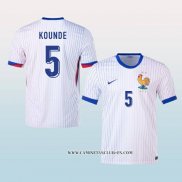 Camiseta Segunda Francia Jugador Kounde 2024