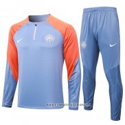 Chandal de Sudadera del Inter Milan 24-25 Gris