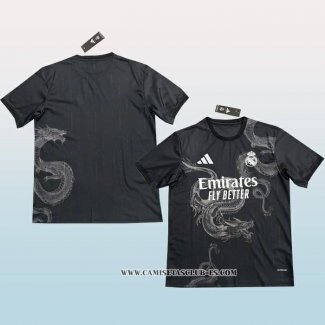 Tailandia Camiseta Real Madrid Dragon 2024 Negro