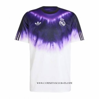 Camiseta Pre Partido del Real Madrid CNY 2024 Blanco