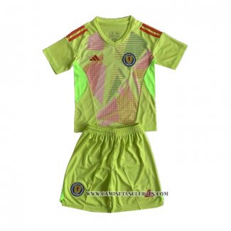 Camiseta Primera Escocia Portero Nino 2024