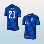 Camiseta Segunda Croacia Jugador Vida 2024