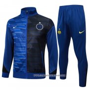 Chandal de Chaqueta del Inter Milan 24-25 Azul