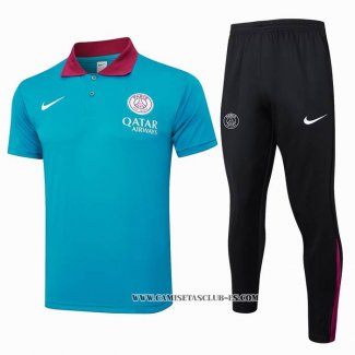 Conjunto Polo del Paris Saint-Germain 24-25 Azul