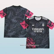 Tailandia Camiseta Real Madrid Dragon 24-25 Negro Rojo