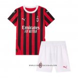 Camiseta Primera AC Milan Nino 24-25