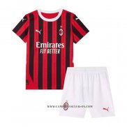 Camiseta Primera AC Milan Nino 24-25