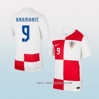 Camiseta Primera Croacia Jugador Kramaric 2024