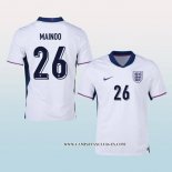 Camiseta Primera Inglaterra Jugador Mainoo 2024