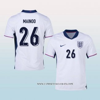 Camiseta Primera Inglaterra Jugador Mainoo 2024