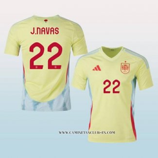 Camiseta Segunda Espana Jugador J.Navas 2024