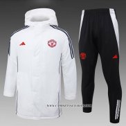 Chandal de Invierno del Manchester United 24-25 Blanco