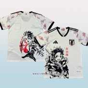 Tailandia Camiseta Japon Anime Attack On Titan 24-25 Blanco