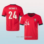 Camiseta Primera Portugal Jugador Antonio S. 2024