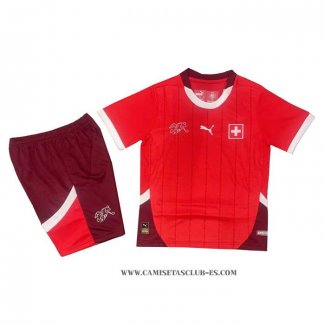 Camiseta Primera Suiza Nino 2024