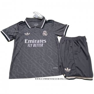 Camiseta Tercera Real Madrid Nino 24-25