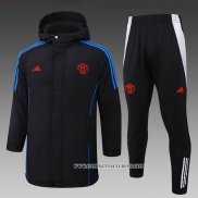 Chandal de Invierno del Manchester United 24-25 Negro