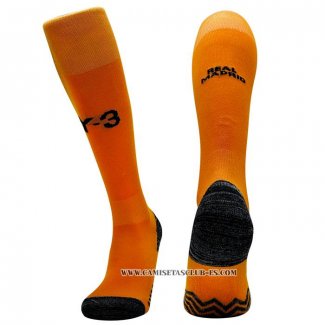 Calcetines Real Madrid Y-3 2024 Naranja