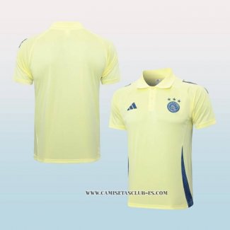 Camiseta Polo del Ajax 24-25 Amarillo