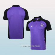 Camiseta Polo del Alemania 24-25 Purpura