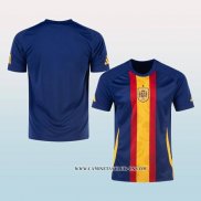 Camiseta Pre Partido del Espana 2024 Azul