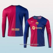 Camiseta Primera Barcelona 24-25 Manga Larga