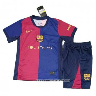 Camiseta Primera Barcelona Nino 24-25