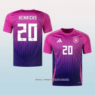 Camiseta Segunda Alemania Jugador Henrichs 2024