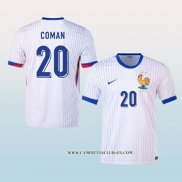 Camiseta Segunda Francia Jugador Coman 2024