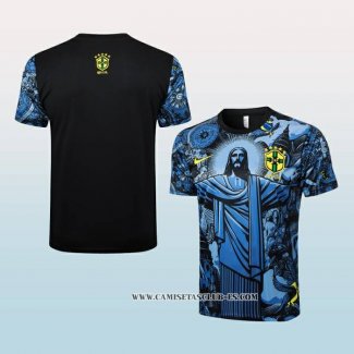 Camiseta de Entrenamiento Brasil Jesus 24-25 Azul