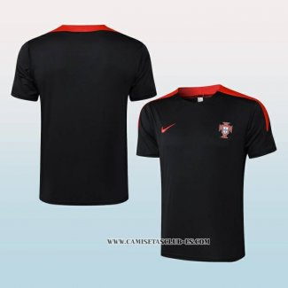 Camiseta de Entrenamiento Portugal 24-25 Negro