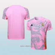 Camiseta de Entrenamiento Real Madrid Dragon 24-25 Rosa