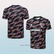 Camiseta de Entrenamiento Sao Paulo 24-25 Negro