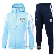 Chandal de Rompevientos del Manchester City 24-25 Azul