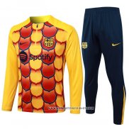 Chandal de Sudadera del Barcelona 24-25 Amarillo