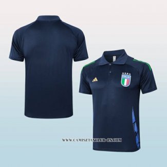 Camiseta Polo del Italia 24-25 Azul