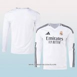 Camiseta Primera Real Madrid 24-25 Manga Larga