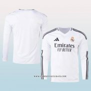 Camiseta Primera Real Madrid 24-25 Manga Larga