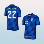 Camiseta Segunda Croacia Jugador Juranovic 2024
