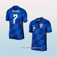 Camiseta Segunda Croacia Jugador Majer 2024