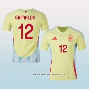 Camiseta Segunda Espana Jugador Grimaldo 2024