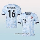 Camiseta Segunda Portugal Jugador Matheus N. 2024