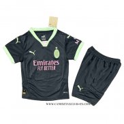 Camiseta Tercera AC Milan Nino 24-25