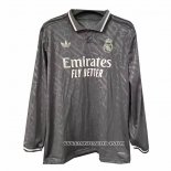 Camiseta Tercera Real Madrid 24-25 Manga Larga