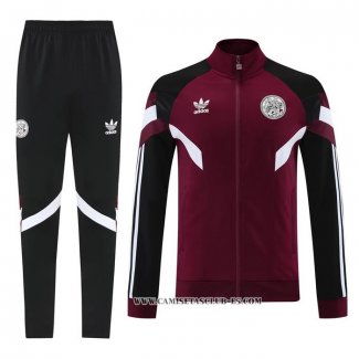 Chandal de Chaqueta del Ajax 24-25 Rojo