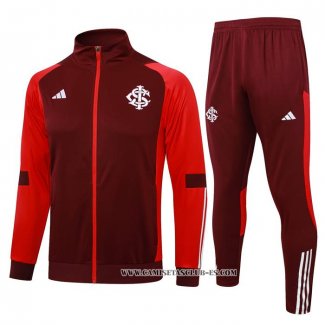 Chandal de Chaqueta del SC Internacional 24-25 Rojo