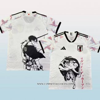 Tailandia Camiseta Japon Anime Attack On Titan 24-25 Blanco