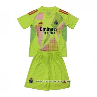 Camiseta Cuarto Real Madrid Portero Nino 24-25