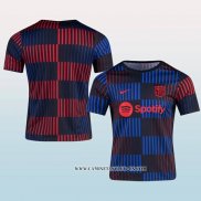 Camiseta Pre Partido del Barcelona 2024 Azul