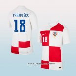 Camiseta Primera Croacia Jugador Ivanusec 2024